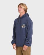 A/Div Compass Pullover Hoodie - Blue Graphite - Image 4