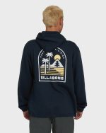 A/Div Compass Pullover Hoodie - True Navy - Image 2
