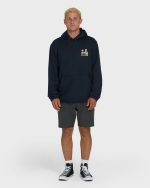 A/Div Compass Pullover Hoodie - True Navy - Image 4