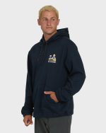 A/Div Compass Pullover Hoodie - True Navy - Image 3