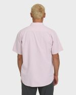 All Day Short Sleeve Woven Shirt - Ash Rose - Image 2