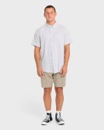 All Day Short Sleeve Woven Shirt - Alloy - Image 3