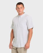 All Day Short Sleeve Woven Shirt - Alloy - Image 4
