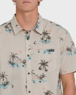 Sundays Short Sleeve Woven Shirt - Fog - Image 6