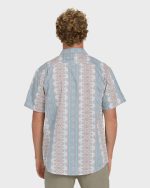 Sundays Short Sleeve Woven Shirt - Blue Fog - Image 2