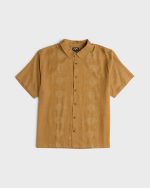 Cordoba Short Sleeve Cotton Shirt - Rubber - Image 6