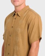 Cordoba Short Sleeve Cotton Shirt - Rubber - Image 5