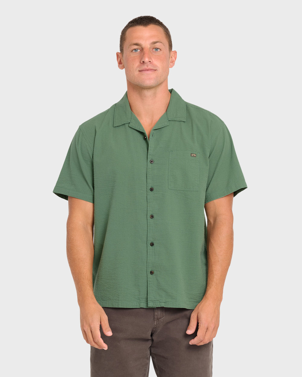 BL000493M_GLW0_OM-F.jpg Victoria Vacay Short Sleeve Woven Shirt - Sea Spray - Image 1