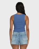 Headed To Sea Tank Top - Dutch Blue - Image 2