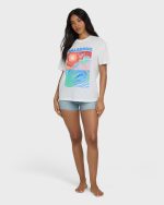 Highs And Lows Short Sleeve Knit T-Shirt - Salt Crystal - Image 4