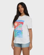 Highs And Lows Short Sleeve Knit T-Shirt - Salt Crystal - Image 3