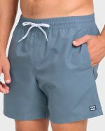 All Day Laybacks 16" Swim Trunks - China Blue - Image 5