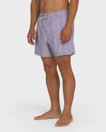 Lineup Laybacks 16" Trunks - Purple Ash - Image 3