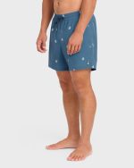 Lineup Laybacks 16" Swim Trunks - Real Teal - Image 4