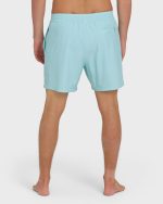 Lineup Solid Layback 16" Trunks - Dusty Blue - Image 2