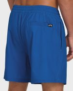 Lineup Solid Layback 16" Trunks - Deep Ocean - Image 5