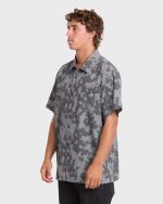 Adventure Division Surftrek Perforated Short Sleeve Woven Shirt - Black - Image 4