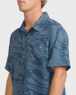 Adventure Division Surftrek Perforated Short Sleeve Woven Shirt - China Blue - Image 5