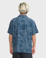 Adventure Division Surftrek Perforated Short Sleeve Woven Shirt - China Blue - Image 2