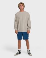 Torched Crewneck Sweatshirt - Dove - Image 5