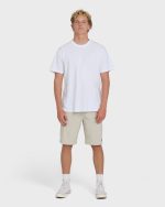Crossfire Submersible 21" Hybrid Shorts - Oatmeal - Image 4