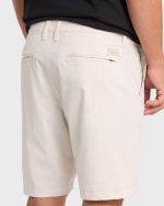 Crossfire Submersible 19" Amphibian Hybrid Shorts - Oatmeal Heather - Image 5