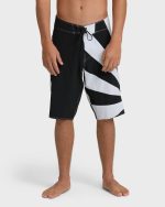 A.I. Rising Sun Pro 22" Boardshorts - Black/White