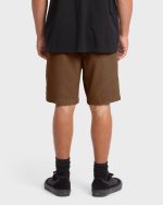 De La Cruz Cord 18" Amphibian Hybrid Shorts - Sepia - Image 2