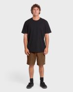 De La Cruz Cord 18" Amphibian Hybrid Shorts - Sepia - Image 3