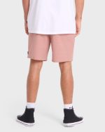 Crossfire Elastic Wave Washed 18" Amphibian Hybrid Shorts - Ash Rose - Image 2
