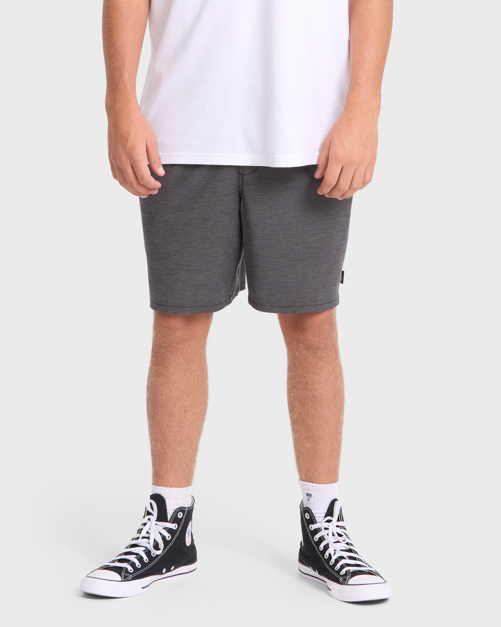 BL000553M_BLK_OM-F.jpg Crossfire Elastic Wave Washed 18" Amphibian Hybrid Shorts - Black - Image 1