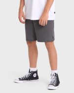 Crossfire Elastic Wave Washed 18" Amphibian Hybrid Shorts - Black - Image 4