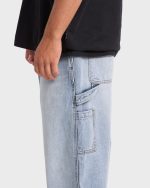 Bad Dog Carpenter Pants - Bleached Blue Wash - Image 6