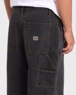 Bad Dog Carpenter Pants - Black Wash - Image 5