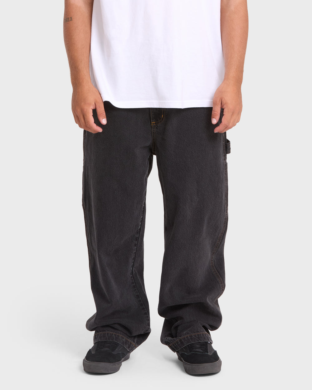 BL000555M_BWS_OM-F.jpg Bad Dog Carpenter Pants - Black Wash - Image 1