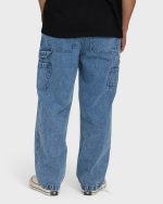 Bad Dog Carpenter Pants - Faded Denim - Image 2