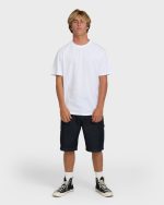 Bad Dog 22" Denim Shorts - Dark Denim - Image 4