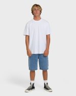 Bad Dog 22" Denim Shorts - Faded Denim - Image 4
