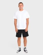 Larry Layback Corduroy Shorts - Black - Image 3
