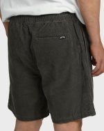 Larry Layback 17" Corduroy Shorts - Dark Gray - Image 5