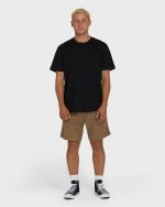 Larry Layback 17" Corduroy Shorts - Vintage Khaki - Image 5