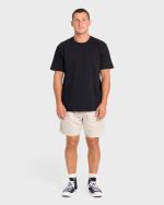 San O Layback Linen Shorts - Oatmeal Heather - Image 4