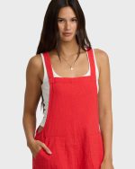 Beach Crush Romper - Fiesta Red - Image 5