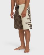 Inverted Pro 22" Boardshorts - Oatmeal - Image 3