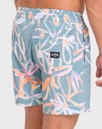 Good Times Layback 16" Swim Trunks - Pale Mauve - Image 5