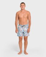 Good Times Layback 16" Swim Trunks - Pale Mauve - Image 3