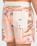 Good Times Layback 16" Swim Trunks - Pale Peach - Image 5
