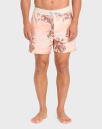 Good Times Layback 16" Swim Trunks - Pale Peach