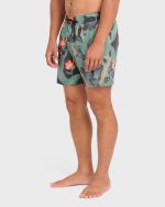 Good Times Layback 16" Swim Trunks - Rifle Green - Image 5