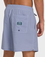 Every Other Day Wave Washed Layback 16" Trunks - Blue Horizon - Image 5